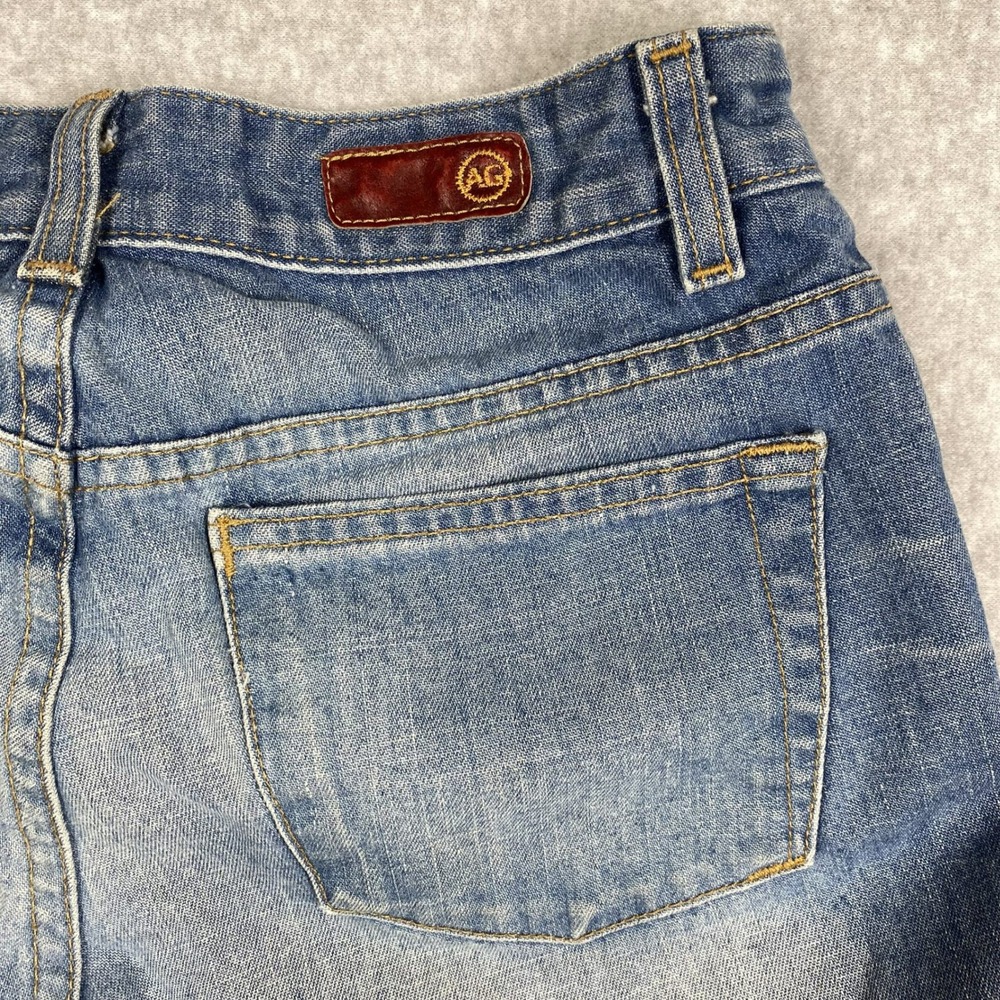 AG Adriano Goldschmied The Gemini Boot Cut Jeans Womens Blue Made in USA - Picture 12 of 16